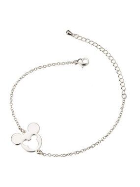 Stainless Steel Mickey Mouse Bracelet